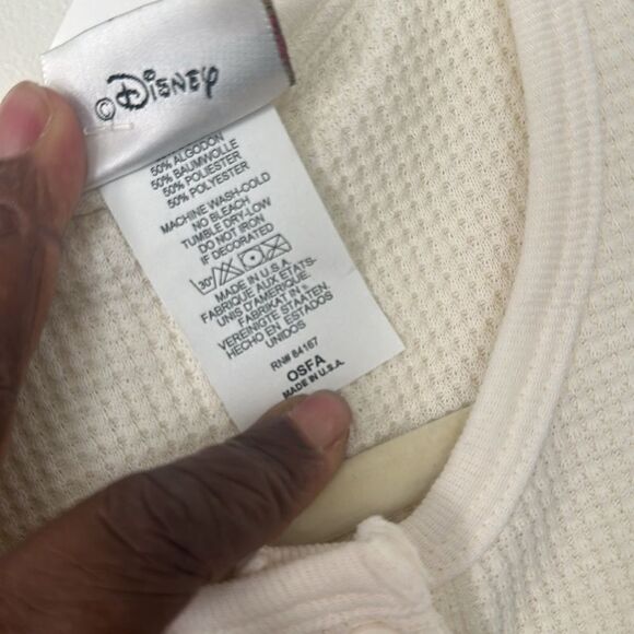 Disney Waffle Knit Graphic Oversized Sleep Gown O/S - Picture 6 of 6